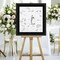 Parlor Signature Mat Picture Frame, Photo Frame Wedding Guest Book Alternative, Autograph Picture Mat for Signature Board, Wedding Celebrations Graduations Support Encouragement or Retirement